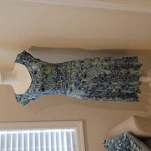 Retrolicious Irises dress size M
